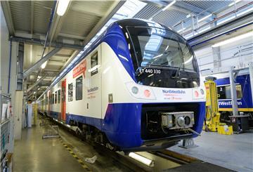 Dieses Zugmodell wird zwischen Bremerhaven und Bremen eingesetzt.