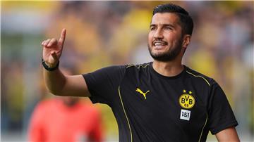 Diesmal hatte BVB-Trainer Nuri Sahin allen Grund zur Zufriedenheit. 