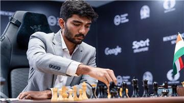 Dommaraju Gukesh entschied das elfte Duell mit Ding Liren am Sonntag für sich.