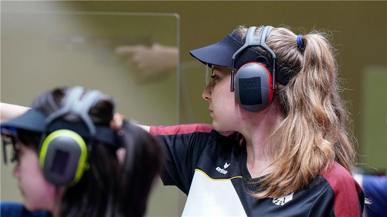 Deutsche Gold-Hoffnungen: Frauen haben die Nase vorn Doreen Vennekamp ist Weltmeisterin mit der Sportpistole über 25 Meter (Archivbild).
