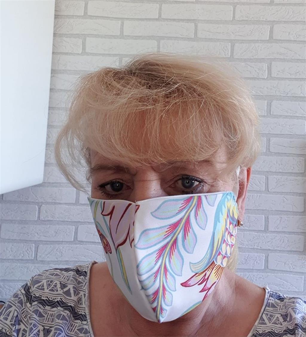 Doris Bigitschke hält sich ebenfalls an klassische Farben.