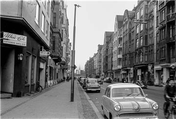 Dort wo in den 1960er Jahren die Kneipe "Uhu-Eck" war, ist heute das "Hangover".