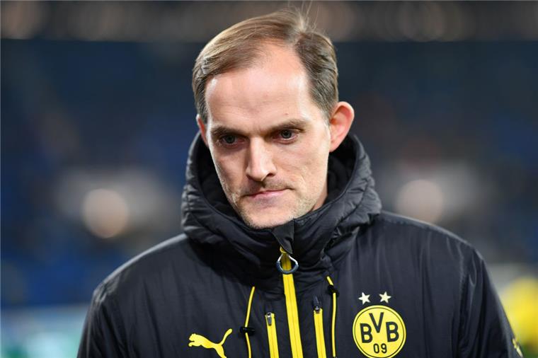 Dortmund: Bittere Niederlage in Berlin Dortmunds Trainer Thomas Tuchel ist nicht zufrieden mit dem Ergebnis.
