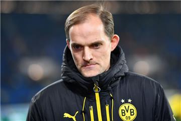 Dortmunds Trainer Thomas Tuchel ist nicht zufrieden mit dem Ergebnis.