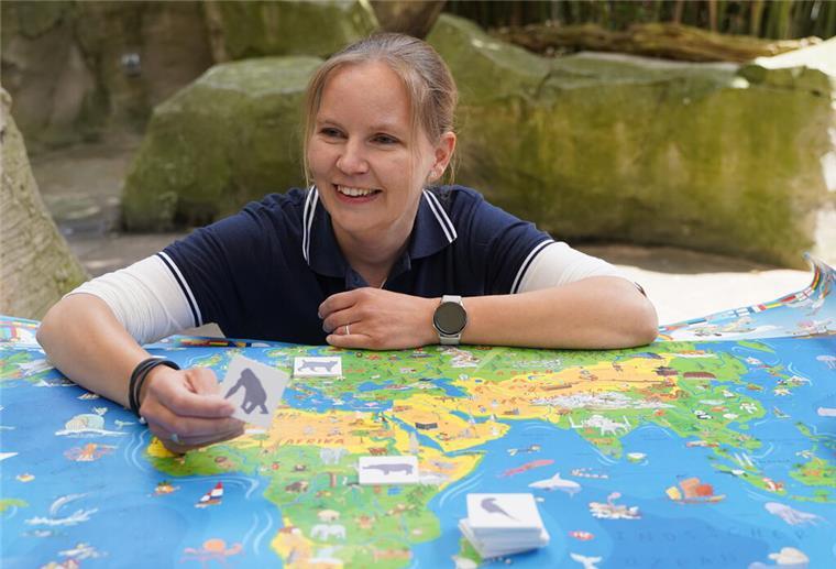 Zoo am Meer: Viele Mitmach-Aktionen zur Artenvielfalt Dr. Antje Mewes ist Leiterin der Zooschule am „Bunten Tag der Artenvielfalt“.