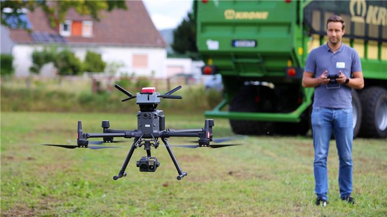 Projekt untersucht Potenziale von 5G in der Landwirtschaft Drohnen könnten mit 5G künftig dabei helfen, Pflanzen und Felder zu analysieren.