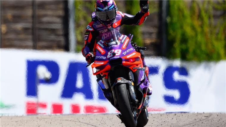 Martín gewinnt Sachsenring-Sprint Ducati-Fahrer Jorge Martín untermauert in der MotoGP-Klasse seine Ambitionen im Kampf um die WM-Krone.