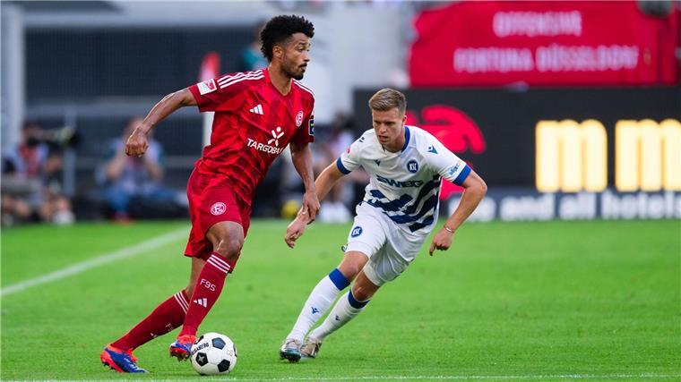 Düsseldorf verpasst zweiten Saisonsieg: 0:0 gegen KSC Düsseldorf bemühte sich beim 0:0 gegen Karlsruhe vergeblich um ein Tor.
