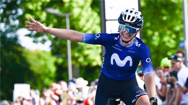 Durfte beim Giro d’Italia wieder jubeln: Liane Lippert