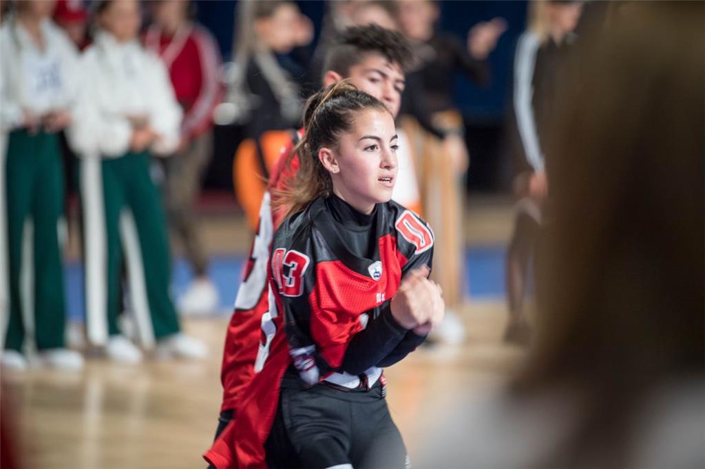 Dynamik bei den Hip-Hop-Europameisterschaften in der Stadthalle Bremerhaven. Fot...