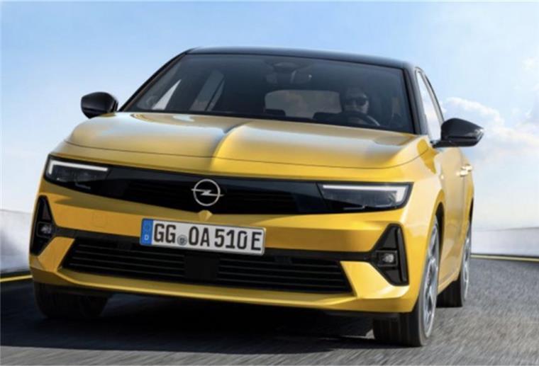 Der neue Opel Astra auf der Mobilitätsmeile Bremerhaven Opel Astra