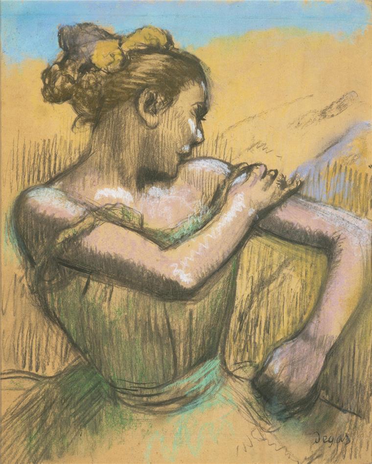 Die Ausstellung „Kunst fühlen“ in Bremen feiert die Vielfalt Edgar Degas konnte mit dem „Zeichenstift schauen“, meinte ein jüngerer Freund. Doch als der Künstler nicht mehr gut sehen konnte, wechselte er das Genre, schuf Skulpturen aus Wachs und Ton.