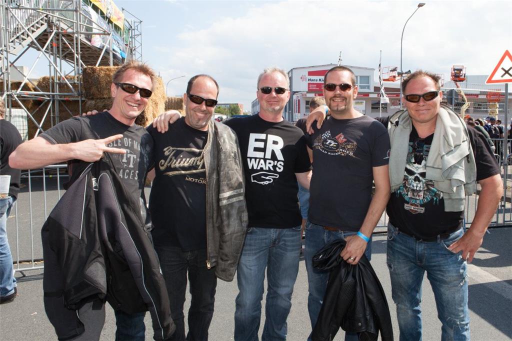Edi Albertin, Yves Schwender, Peter Manhardt, Lukas Albertin und Oli Müller (von...