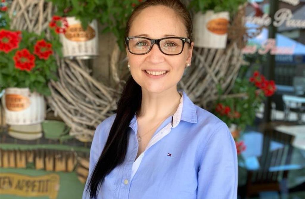 Edyta Tragarz, Pizzeria Due Pazzi, Langen.
