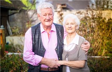 Egon und Rosemarie Brandt aus Grünhöfe feiern ihre Diamantene Hochzeit.