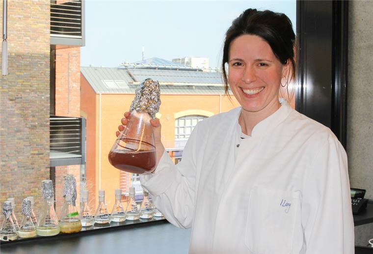 Bremerhavener Forscher wollen Algen für Kunstfleisch nutzen Die Biologin Professor Dr. Imke Lang von der Hochschule Bremerhaven.