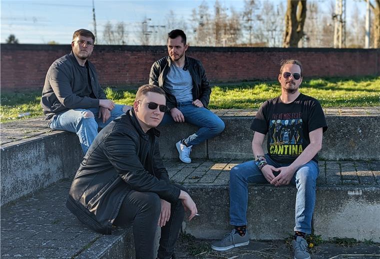 Nordenhamer Band veröffentlicht Song gegen Rassismus Eike Fabian Kujath (von links), Niklas Kanthack, Jannis Otto und Niklas Ahlers bilden die Band "Die Meldung". Mit ihrer Musik wollen sie zum Nachdenken anregen.