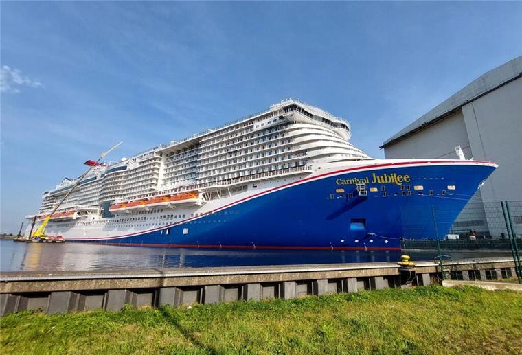 Dieses Mega-Kreuzfahrtschiff kommt bald nach Bremerhaven „Carnival Jubilee“