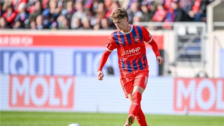 „Junger Bursche“ mit großer Zukunft: Wanner vor U21-Debüt Ein Aufsteiger der Saison: Heidenheims Paul Wanner.