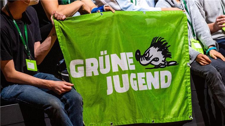 Ein Banner der Grünen Jugend.