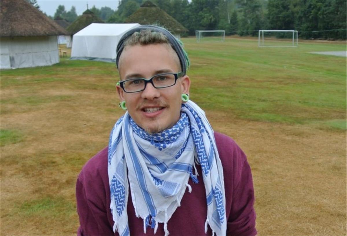 „Kirche muss sich um die Jugendlichen kümmern“ Ein Bild aus 2014: Jannik Joppien ist 22 und Gruppenleiter bei den Tagen im Grünen der evangelischen Jugend Bremerhaven.