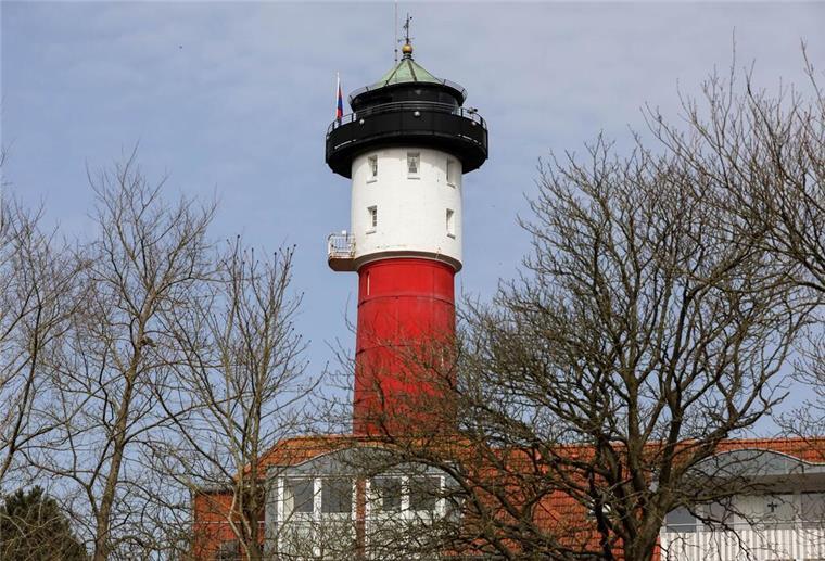 Ein Blick auf den alten Leuchtturm der Insel.
