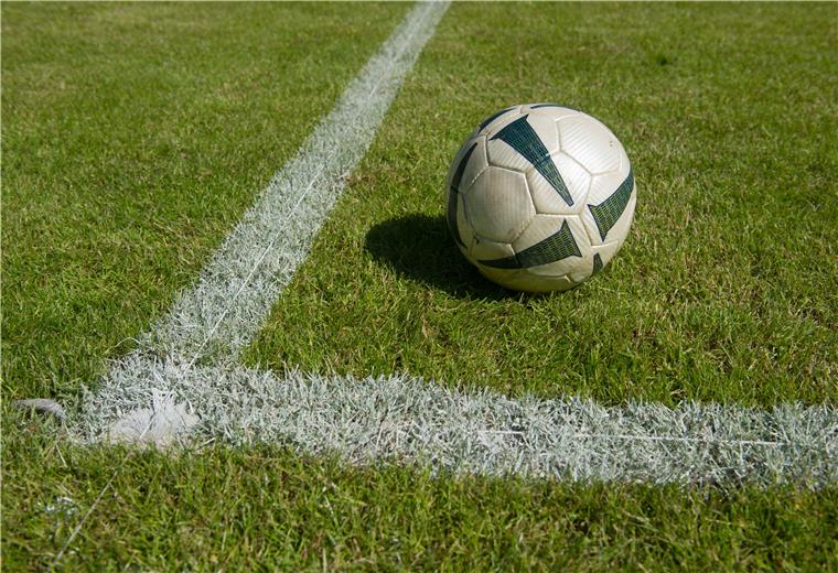 Ärger über gemähten Schweier Sportplatz Ein gemähter Rasen sorgt in Schwei für Ärger. Symbolfoto: Stefan Sauer/dpa