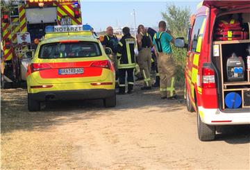 Ein Großaufgebot an Rettungskräften war zum Einsatz an den Kleinensieler Strand ausgerückt.