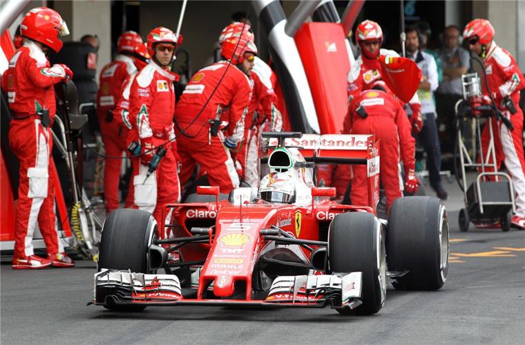 Formel 1: Erste Russland-Pole für Vettel Ein guter Tag für Sebastian Vettel und sein Team: Er startet beim Großen Preis von Russland von der Pole Position.