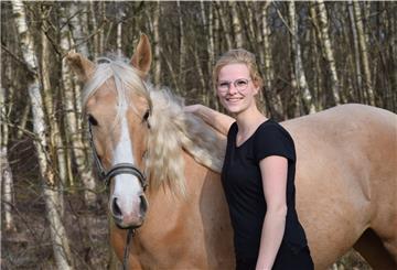 Ein Herz und eine Seele: Urte Clausen und ihr Lusitano Aloha.