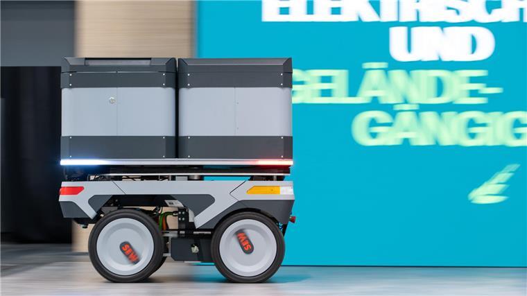 Keine Kassen, Zauber-Technik und Liefer-Roboter: Wie wir 2030 einkaufen werden Ein Lieferroboter wie dieser könnte in Zukunft Waren bis an die Haustür liefern.