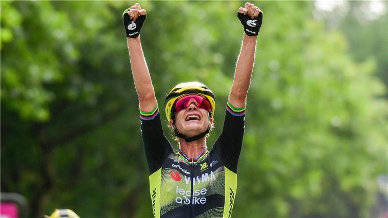 Niederländerin Vos gewinnt Auftakt der Tour de France Ein perfekter Start in die Tour für die Olympiasiegerin von 2012