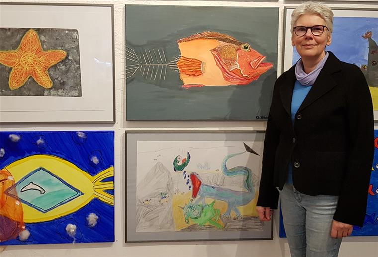 Junge Bremerhavener Maler stellen Wasserwelten aus Ingeborg Dammann-Arndt, Jugendkunstschule, Ausstellung in der Galerie 149, "Wasserwelten"