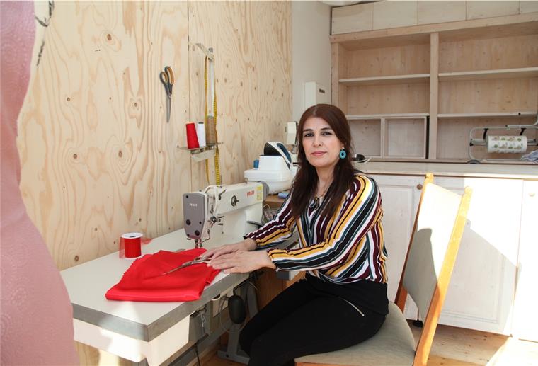 Geflüchtete gründet eigenes Geschäft Ein Traum geht in Erfüllung: Siham Abdufatah eröffnet ihr eigenes Geschäft.
