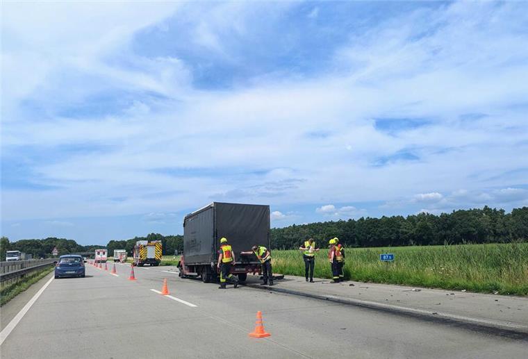 A27 zwischen Schwanewede und Ihlpol.