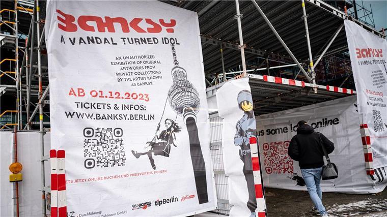 Der bekannte Unbekannte - Ausstellung zu Banksy Eine Ausstellung in Berlin widmet sich dem unbekannten Streetart-Künstler Banksy.