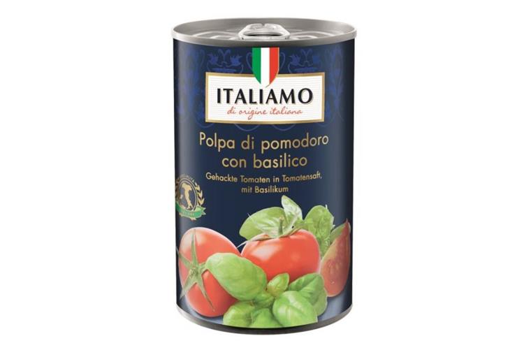 Diese Tomaten werden zurückgerufen: Plastikstücke in der Dose möglich Eine bestimmte Charge dieser gehackten Tomaten wird zurückgerufen.