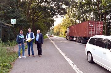 Eine Bürgerinitiative kämpft für eine Ampel im Bereich Hetthorn.