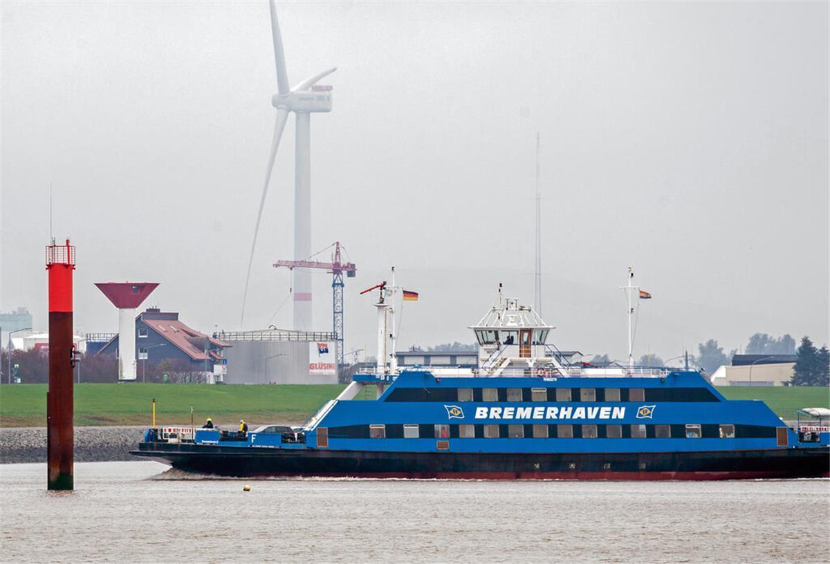 Eine der beiden Fähren muss dringend in die Werft. Daher greift ein Sonerfahrplan.