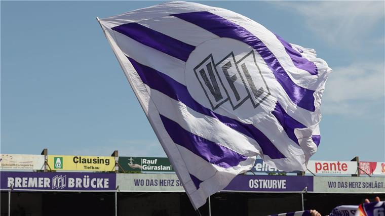 Eine Fahne des VfL Osnabrück.