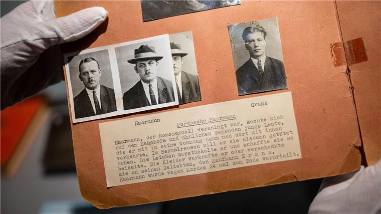„Warte, warte nur ein Weilchen“ - Tod eines Serienmörders Eine Mappe im Polizeimuseum Niedersachsen gibt Einblick in die Mordsache Fritz Haarmann. (Archivbild)