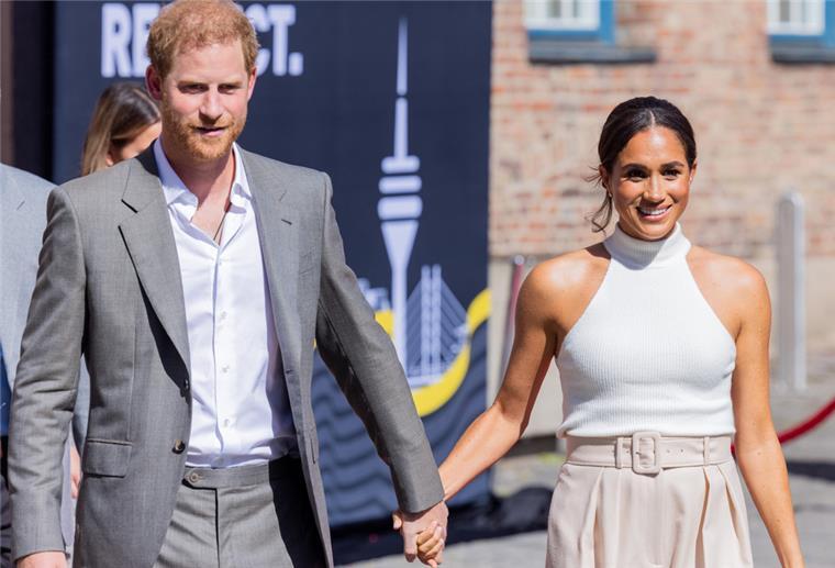 "Krieg" und "Sabotage“: Harry und Meghan in der Klatschpresse Der britische Prinz Harry und seiner Frau Meghan