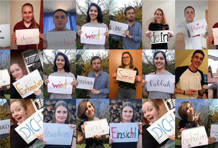 Nette Geste: Bildercollage der evangelischen Jugend zu Ostern Eine nette Geste zum bevorstehenden Osterfest hat sich die evangelische Jugend der St.-Viti-Kirchengemeinde Zeven einfallen lassen. Sie hat eine Bildercollage mit guten Wünschen zum Osterfest erstellt.