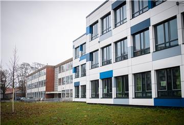 Die Heinrich-Heine-Schule in Bremerhaven. 