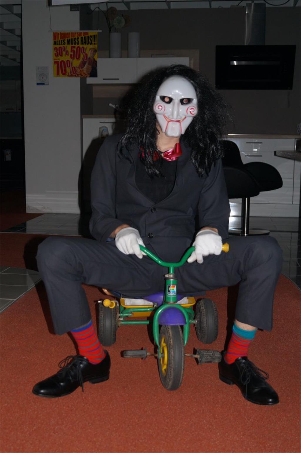 Eine paar Anregungen zum Verkleiden an Halloween.