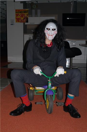 Eine paar Anregungen zum Verkleiden an Halloween.