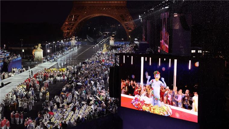 Vatikan „betrübt“ über Szene bei Olympia-Eröffnungsfeier Eine Szene der Olympia-Eröffnungsfeier bekommt immer noch Kritik.