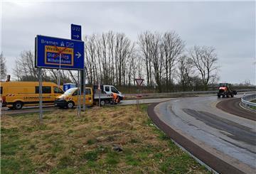 Eine weitere A27-Baustelle: Auch die Abfahrt Bremerhaven-Süd wird saniert. 