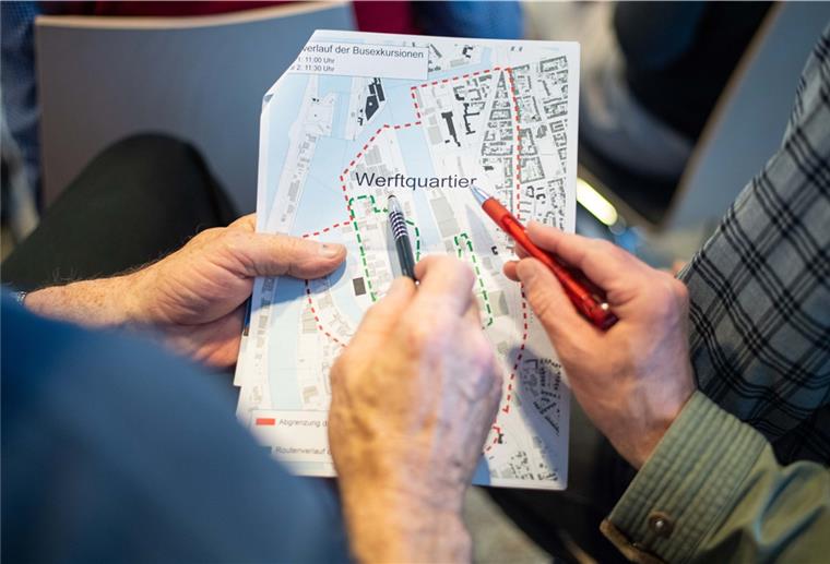 Werftquartier: Bürger können wegen Corona nicht mitreden Eine Zukunftswerkstatt „Werftquartier“ hat 2019 im Fischbahnhof stattgefunden. Die Corona-Pandemie störe Beteiligungsprozesse, erklärt eine Sozialwissenschaftlerin.