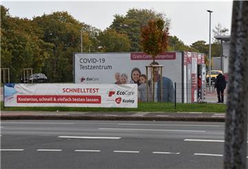 Einer der beiden Nordenhamer Testcenter, die durchgehend geöffnet waren, ist der auf dem Lidl-Parkplatz an der Atenser Straße. Seit Mitte November sind inzwischen vier hinzukommen.